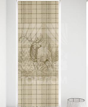 Рулонная штора «Малинет - 94 - ширина 62 см»