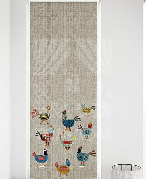 Рулонная штора «Малинет - 111 - ширина 62 см»