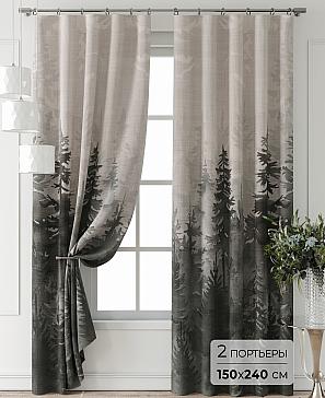 Комплект штор «Форнерс - 461 - 240 см» | фото