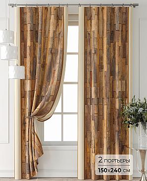 Комплект штор «Форнерс - 463 - 240 см» | фото