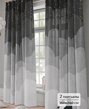 Комплект штор «Орласа (серый) - 240» | фото