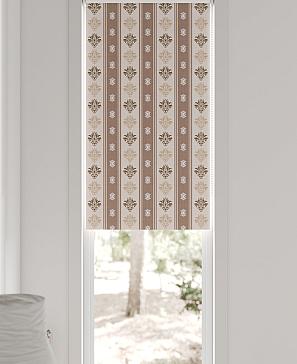 Рулонная штора «Плутея - 598 - ширина 52 см»