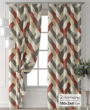 Комплект штор «Форнерс - 673 - 240 см» | фото