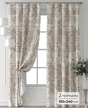 Комплект штор «Форнерс - 817 - 240 см» | фото