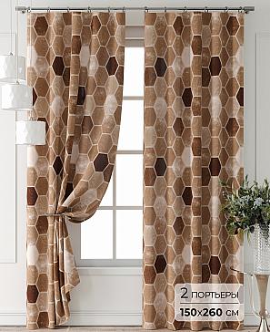 Комплект штор «Форнерс - 886 - 260 см» | фото