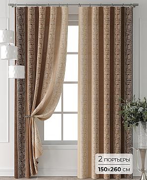 Комплект штор «Колтери - 33 - 260 см» | фото