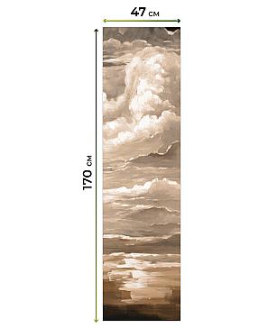 Рулонная штора «Анзара - 569 - ширина 47 см»