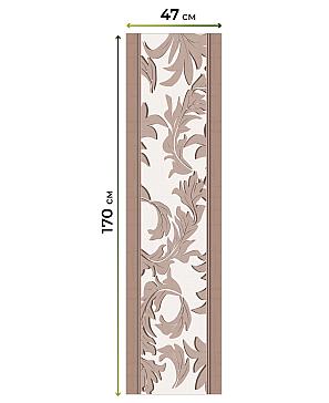 Рулонная штора «Анзара - 577 - ширина 47 см»