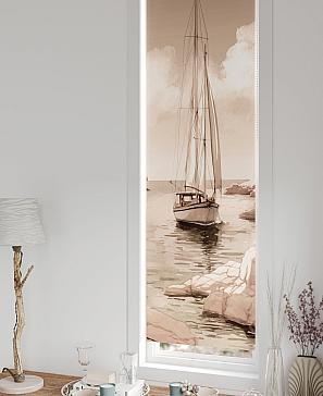 Рулонная штора «Анзара - 584 - ширина 47 см»