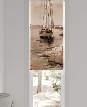 Рулонная штора «Анзара - 584 - ширина 47 см»