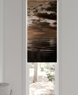 Рулонная штора «Анзара - 604 - ширина 47 см»