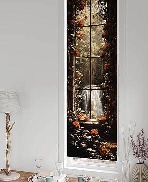 Рулонная штора «Анзара - 610 - ширина 47 см»