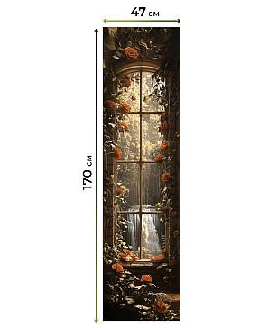 Рулонная штора «Анзара - 610 - ширина 47 см»