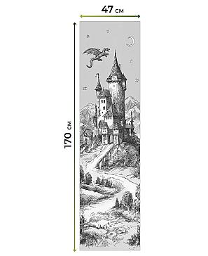 Рулонная штора «Анзара - 646 - ширина 47 см»