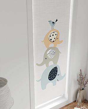 Рулонная штора «Анзара - 648 - ширина 47 см»