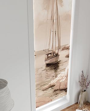 Рулонная штора «Ланетрикс - 584 - ширина 52 см»