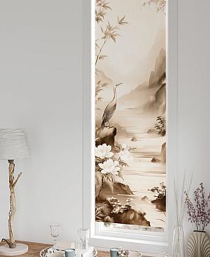 Рулонная штора «Ланетрикс - 597 - ширина 52 см»