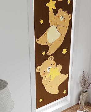 Рулонная штора «Ланетрикс - 621 - ширина 52 см»