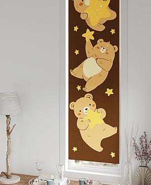 Рулонная штора «Ланетрикс - 621 - ширина 52 см»