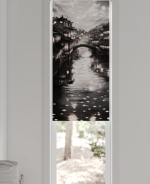 Рулонная штора «Ланетрикс - 629 - ширина 52 см»