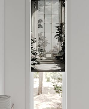 Рулонная штора «Ланетрикс - 637 - ширина 52 см»