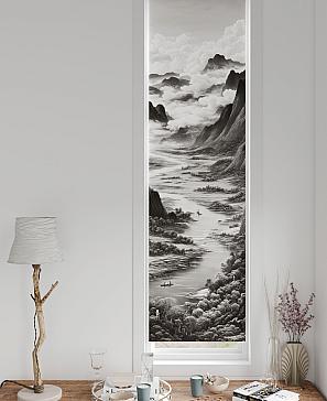 Рулонная штора «Ланетрикс - 640 - ширина 52 см»