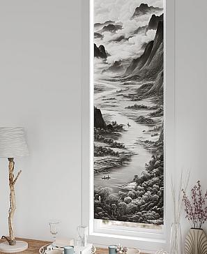 Рулонная штора «Ланетрикс - 640 - ширина 52 см»