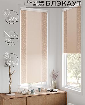 Рулонная штора «Лирстик - 568 - 57 см» | фото