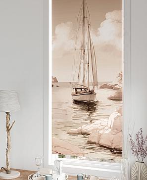 Рулонная штора «Лирстик - 584 - ширина 57 см»