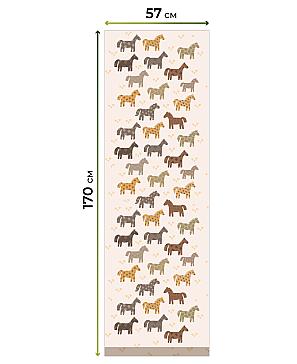 Рулонная штора «Лирстик - 589 - ширина 57 см»