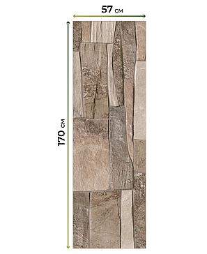 Рулонная штора «Лирстик - 598 - ширина 57 см»