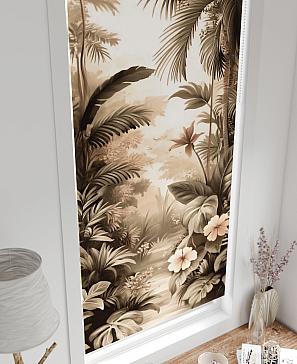 Рулонная штора «Лирстик - 599 - ширина 57 см»