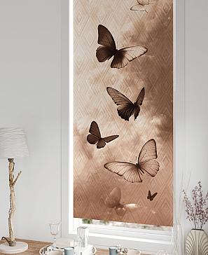 Рулонная штора «Лирстик - 606 - ширина 57 см»