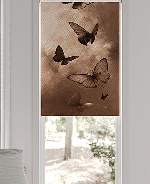 Рулонная штора «Лирстик - 606 - ширина 57 см»