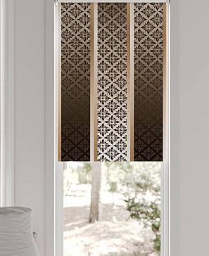 Рулонная штора «Лирстик - 609 - ширина 57 см»