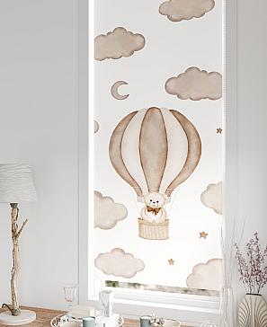 Рулонная штора «Лертонт - 585 - ширина 62 см»