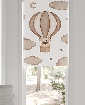 Рулонная штора «Лертонт - 585 - ширина 62 см»