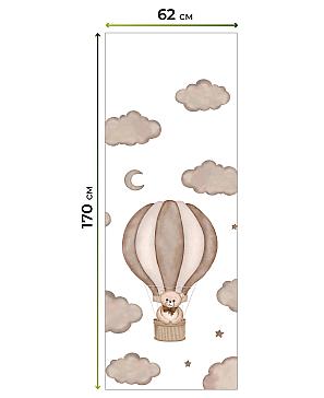 Рулонная штора «Лертонт - 585 - ширина 62 см»