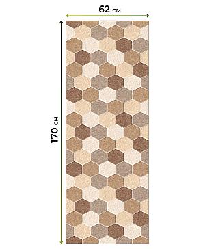 Рулонная штора «Лертонт - 590 - ширина 62 см»