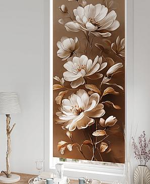 Рулонная штора «Лертонт - 614 - ширина 62 см»