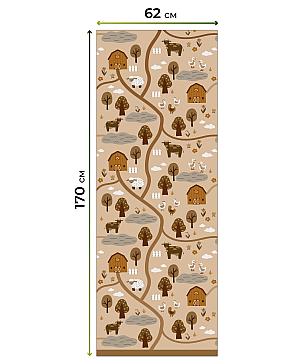 Рулонная штора «Лертонт - 619 - ширина 62 см»