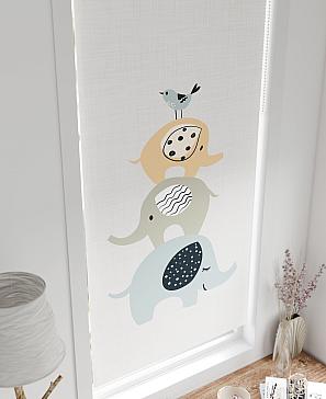 Рулонная штора «Лертонт - 648 - ширина 62 см»