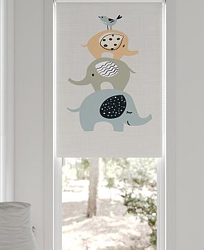 Рулонная штора «Лертонт - 648 - ширина 62 см»