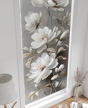 Рулонная штора «Лертонт - 650 - ширина 62 см»