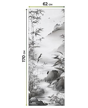 Рулонная штора «Лертонт - 657 - ширина 62 см»