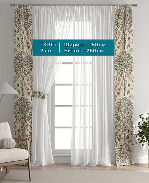 Тюль с декоративными подхватами «Лабрист - 206» | фото 3