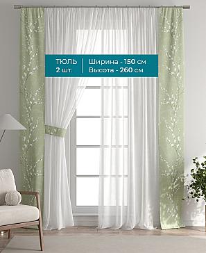 Тюль с декоративными подхватами «Лабрист - 210» | фото 3