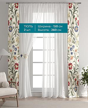 Тюль с декоративными подхватами «Лабрист - 212» | фото 3