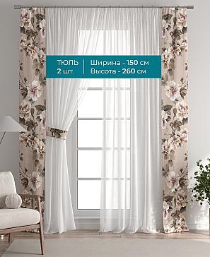 Тюль с декоративными подхватами «Лабрист - 228» | фото 3