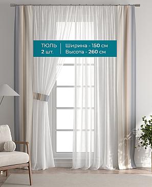 Тюль с декоративными подхватами «Лабрист - 229» | фото 3